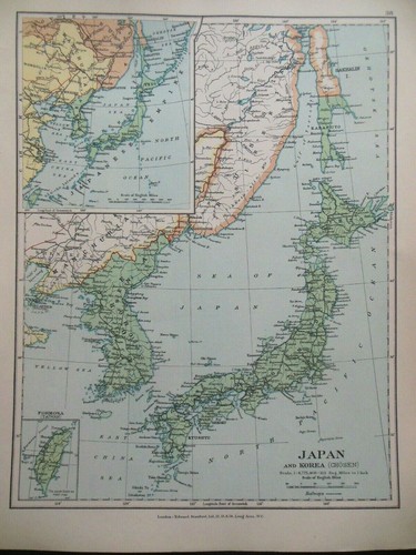 Antica mappa originale - , di