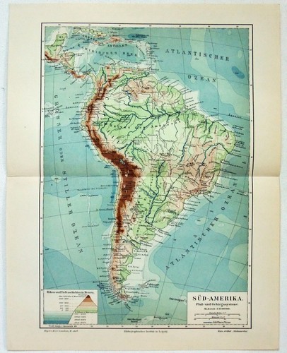 South america original 1908 - south,