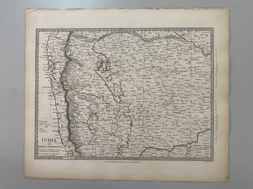 1832 mappa india iii sduk - iii,