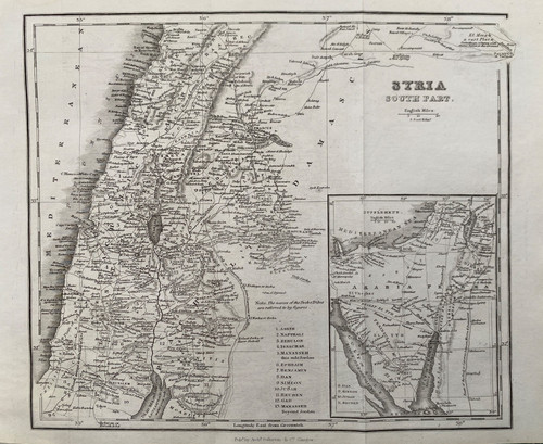 Mappa antica 1845 - :,