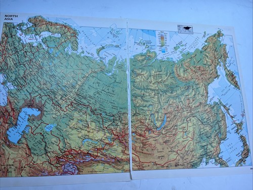 1994 map north asia - map,