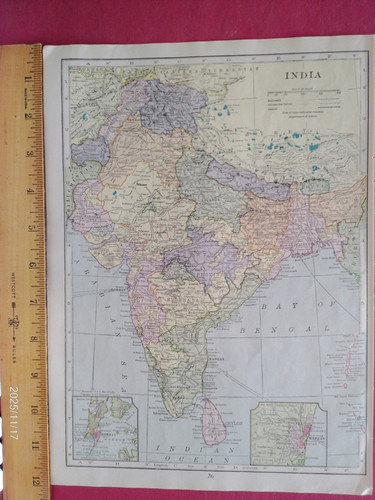 1930 india celon tacchino - india,