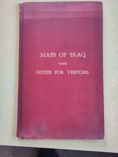 Maps iraq with notes - maps,