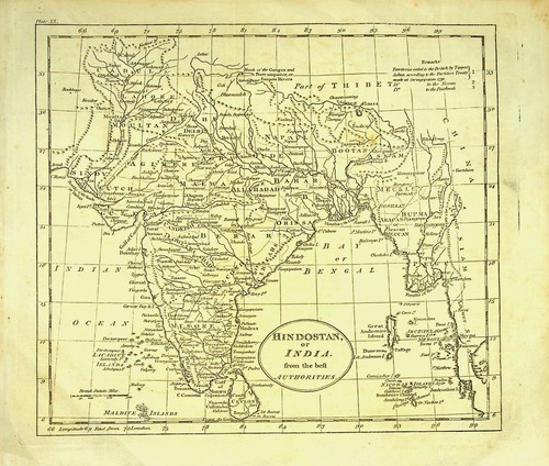1795 guthrie hindostan india - 1795,