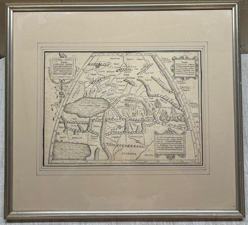 Antica c1550 sebastian munster - sebastian,
