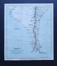 Antica mappa RGS 1885 -