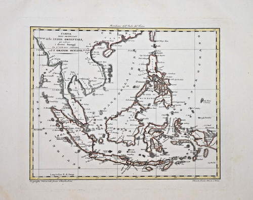 Genuine antique map - genuine,