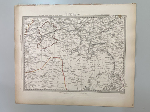 1840 mappa india vii - di,