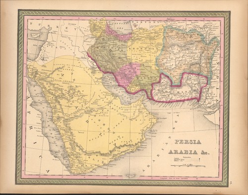 1850 persia arabia - 1850,