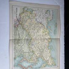 1910: Antica mappa della