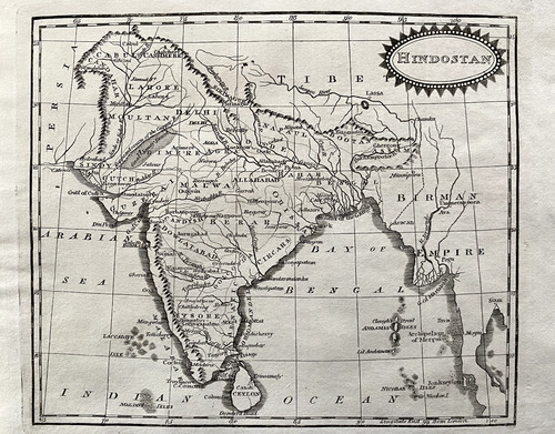 Mappa antica del 1815