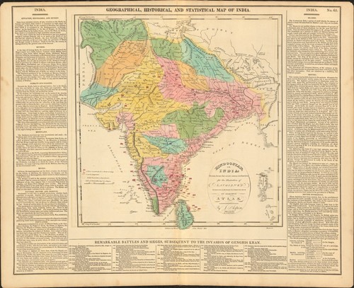 1820 india hindoostan - india, antica