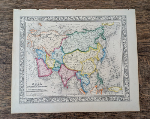 Original 1860 asia - asia, by