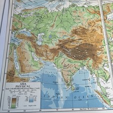 1960: Mappa dell'Asia