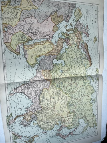 1900 mappa dell asia - mappa, dell'asia