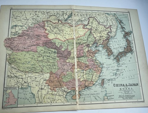 1930 mappa cina giappone - mappa, cina,