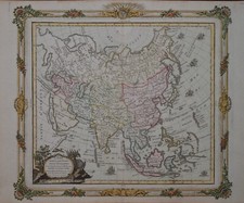 CARTINA ANTICA ORIGINALE -