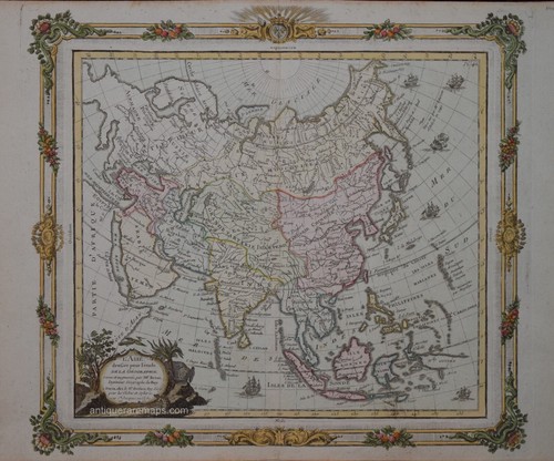 Genuine antique map new - map,