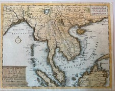 Mappa antica Nvoua Carta dell'