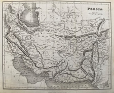 Mappa antica 1845: Persia /