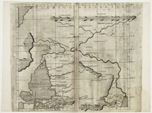 Antique map tabula - antique,